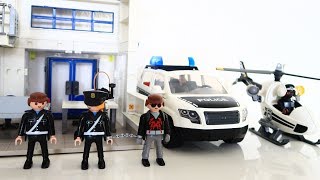 playmobil police station playset [upl. by Prevot]