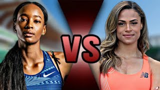 Sydney McLaughlin vs Dalilah Muhammad 400m Hurdles Showdown  US Olympic Trials 2024 [upl. by Osei]