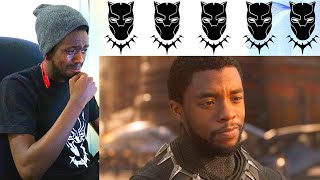 Chadwick Boseman Tribute REACTION VIDEO [upl. by Stephi785]