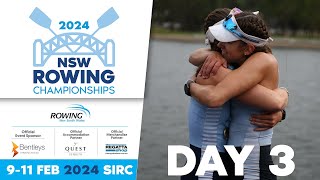 2024 NSW Rowing Championships  Day 3 [upl. by Gnemgnok475]