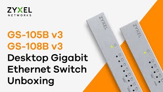 GS105B v3GS108B v3 Desktop Gigabit Ethernet Switch Unboxing [upl. by Lekym]