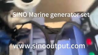 SlNO marine generator set [upl. by Anahs155]