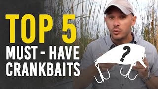 5 Crankbaits You Should Stock for Bass [upl. by Morette]