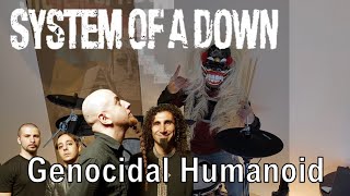 System Of A Down  Genocidal Humanoidz  Drum Cover by Leak [upl. by Spohr]