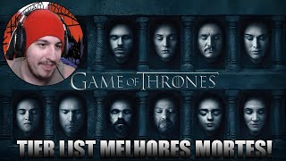 Tier List Melhores Mortes em Game of Thrones [upl. by Hector]