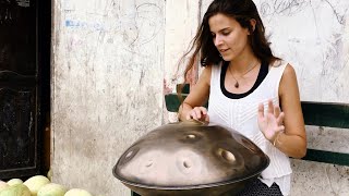 Handpan Music  The Old Sea David Kuckhermann amp Milena Holtz [upl. by Htiek]