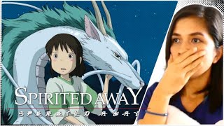 SPIRITED AWAY 2001 MOVIE REACTION FIRST TIME WATCHING  AndiMe TV [upl. by Latsirk]