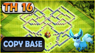 Ultimate TH16 Base Layout for Maximum Defense Copy Link in Description 🔒 [upl. by Eniamrahc]