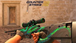 CS2 AWP  Atheris  Skin showcase all floats 4K60FPS [upl. by Aicirtac822]