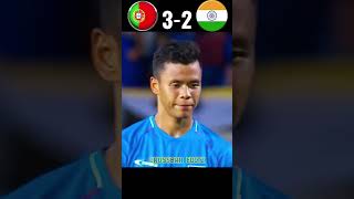 India vs Portugal FIFA World Cup Imajinary  Penalty shoot out Highlights sunilchhetri vs ronaldo [upl. by Amiaj]