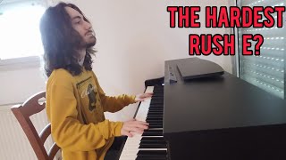 THIS IS ABSOLUTELY INSANE  RUSH E 3 Piano [upl. by Curr]