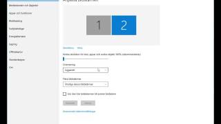 Bildskärmsinställningar på flera bildskärmar i Windows 10 SpellistaWindows103 Teknik 24 [upl. by Ribaudo]