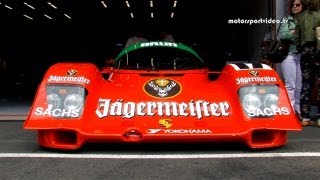 GroupC Racing  Porsche 962C vs Sauber C9 [upl. by Eulalia]