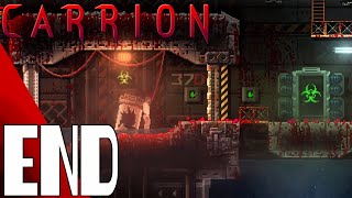 CARRION  Full Game Gameplay Walkthrough Part 4 amp Ending No Commentary [upl. by Odlanyar]