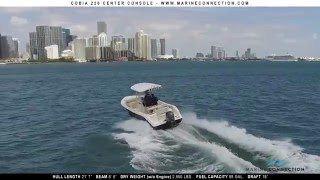 2016 Cobia 220 Center Console overview by Marine Connection Boat Sales [upl. by Chet969]