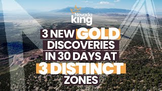 Nevada King Gold  “3 New Gold Discoveries in 30 Days at 3 Distinct Zones” TSXV NKG OTCQXNKGFF [upl. by Nemlaz743]