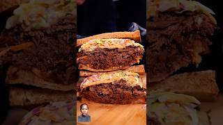 How to make beef sandwich 🥪 video from BayashiTV shorts sandwich shortfeed shortviral asmr [upl. by Htevi]