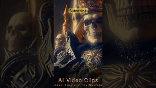 Golden king skeleton king skeleton undead music darkgothic golden gold [upl. by Avat]