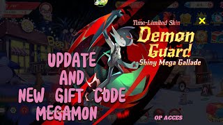 UPDATE 1101 AND NEW GIFT CODE MEGAMON [upl. by Laforge]