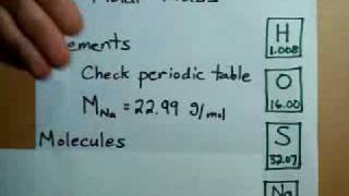 How to Calculate Molar Mass [upl. by Gemmell]