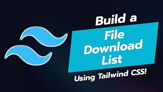 ✨ Build a File Download List UI Component with Tailwind CSS 📁 [upl. by Seldun874]