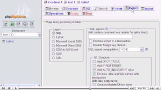 Managing MySQL databases with PHPMyAdmin [upl. by Elleniad432]