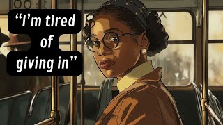 🎵 Rosa Parks No more sitting at the back of the bus Civil Rights Movement  Black History [upl. by Durrej4]