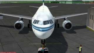 Almost Full Flight  A320 Kuwait Intl Airport to Bahrain Intl Airport OKBK  OBBI [upl. by Eynttirb]