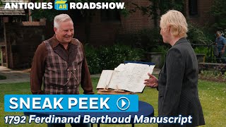 Preview 1792 Ferdinand Berthoud Manuscript [upl. by Ennalyrehc]