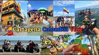 GIRLS TRIP TO COLOMBIA Sightseeing Boat Snorkeling ATVs Clubs FT 12 HOUR LAYOVER IN MIAMI [upl. by Us905]