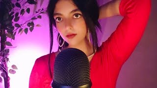 Asmr quotMarlin Monroequot تعملك ميك أب الكريسماس🎄 رأس السنة 🎉🎊 [upl. by Dust450]