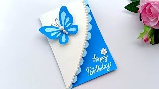 Beautiful Handmade Birthday cardBirthday card idea [upl. by Diena537]