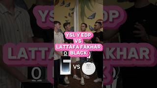 YSL Y EDP vs Lattafa clone shorts fragrances mensfragrance [upl. by Ilaw]