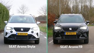 De belangrijkste verschillen tussen de Arona Style en FR  SEAT Nederland 2022 [upl. by Carisa725]