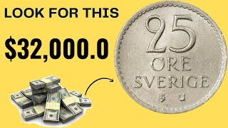 quotRare 1969 25 Ore Sweden Coin Worth Big Moneyquot Coins worth Money Look For This  Dont Spend This [upl. by Beatty]