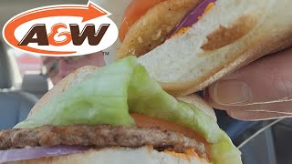 Review  AampW PiriPiri Chicken and Beef Buddy Burgers [upl. by Yedoc]