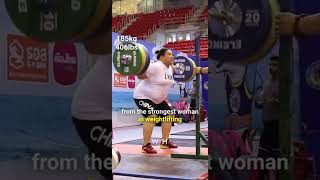 Heavy Squats From The Strongest Woman In Weightlifting [upl. by Neeron]