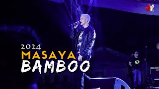 Masaya  BAMBOO Live at Bayambang 2024 [upl. by Phio]