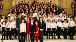 Concert de Noël au Palais Royal Bruxelles  La Maîtrise Choeurs dEnfants de la Monnaie [upl. by Crutcher]