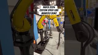 NADCA Custom Spray Lube Manifold Demonstration [upl. by Nilyac463]