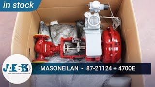 MASONEILAN 87 21124  4700E IN STOCK Valve  Valvola  Válvula [upl. by Aramit]