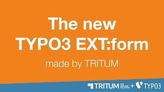 New TYPO3 EXTform  Teaser [upl. by Marrin]