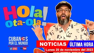 Alex Otaola en vivo últimas noticias de Cuba  Hola OtaOla lunes 20 de noviembre del 2023 [upl. by Melise]