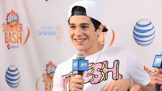 Austin Mahone Backstage At The B96 Pepsi Summer Bash In The ATampT Access Granted Lounge [upl. by Eelrak526]