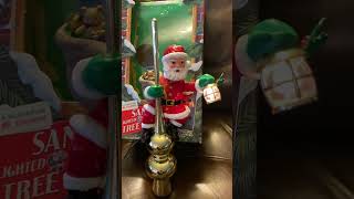 Mr Christmas Santa Lighted Tree Topper [upl. by Marrissa]