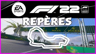 F1 22 AUSTRALIE 🇦🇺 REPÈRES  SET UP  STRATÉGIEs [upl. by Leihcim]