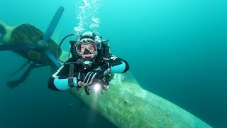 Scuba Diving in Hemmoor Germany 🫧🤿 kreidesee hemmoor diving adventure tauchen coldwater [upl. by Udell]