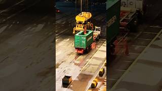 Loading 20ft container box for container vessel fyp foryou video viralshorts shortsasmr [upl. by Richardo]