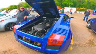 South Wales Car Festival featuring Alfa RomeoLamborghini 5th may 2024 [upl. by Arimlede125]