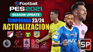 PES 2021 actualizado al 2024  SP Football Life 2024  PC  TUTORIAL [upl. by Arza]